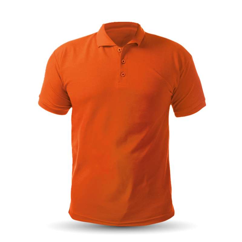TURUNCU POLO YAKA TİŞÖRT S